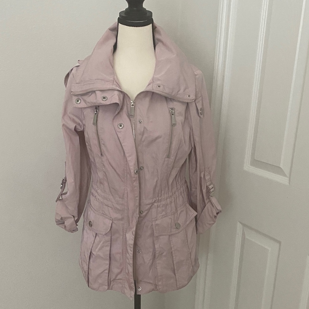 Bcbgeneration Lavender Utility Jacket - image 1